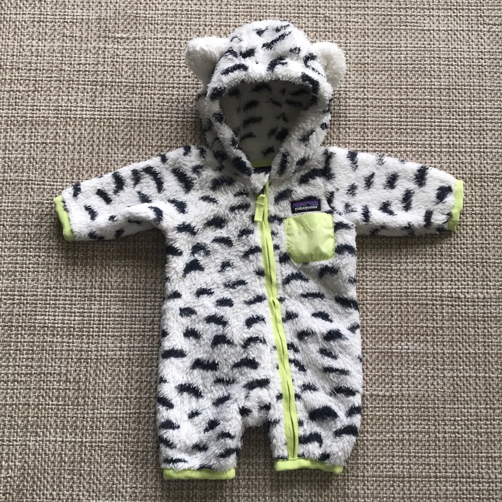 Patagonia Fleece Bunting (size Newborn)